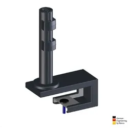 Novus Zubehör POS Thekenklemme heavy duty 90 Grad (795+1705+015), schwarz
