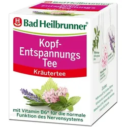 BAD HEILBRUNNER Kopf-Entspannungs Tee Filterbeutel 8 St