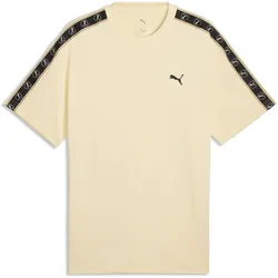 Puma, Herren, Sportshirt, ESS ELEVATED TAPE Relaxed Tee (XS), Gelb