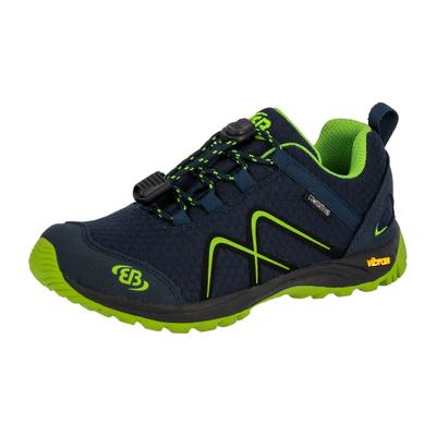 Wanderschuh BRÜTTING "Outdoorschuh Guide", Kinder, Gr. 39, blau, Synthetik, Schuhe Wanderschuh