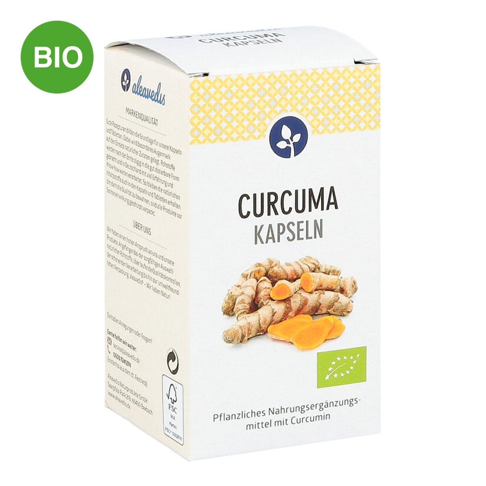 Aleavedis Naturprodukte GmbH Curcuma 400 mg Bio Kapseln 15317671