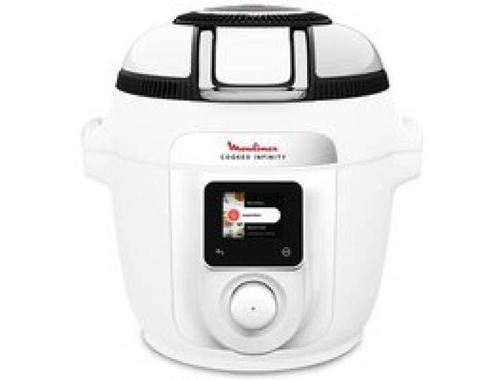 Multicuiseur connecté - MOULINEX - CE9721F0 - Air Fryer intégré - Cuisson sous pression - 16 programmes