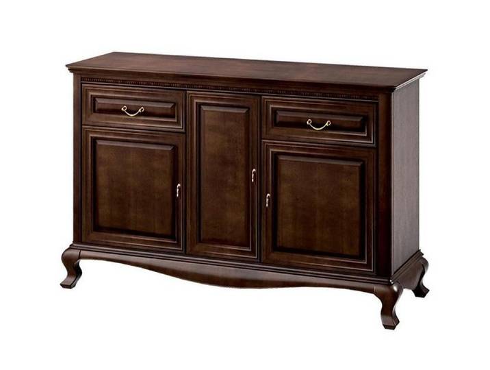 Xlmoebel Sideboard Vorratsschrank Buffet Geschirrschrank Esszimmerschrank Holzoptik, Made in Europa