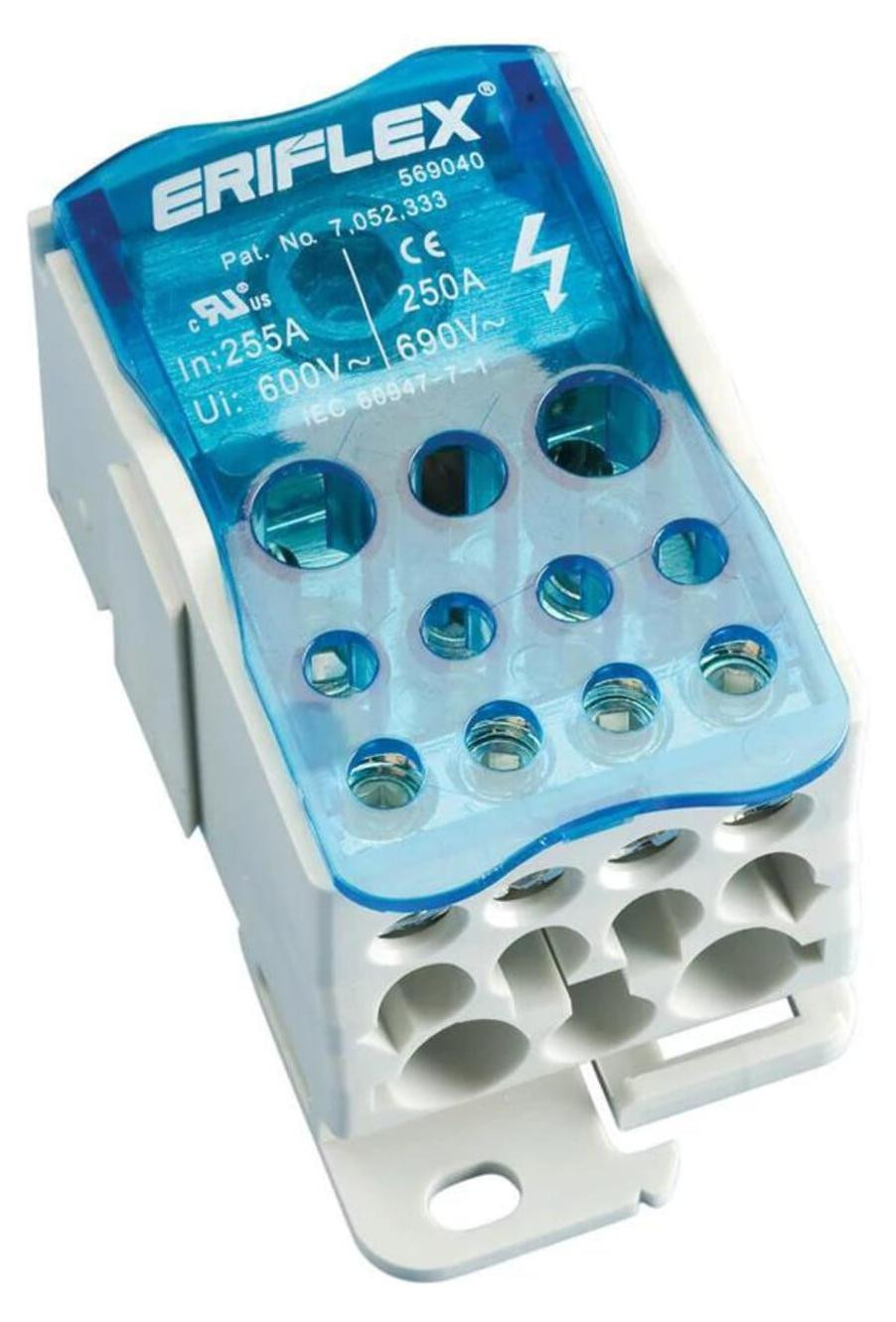 nVent ERICO Distributiekast enkelpolig type UD 569040 250A