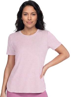 Skechers GO DRI Swift Tunic Tee (Women's) Athletic in Lilac, Size Small, Polyester/Spandex
