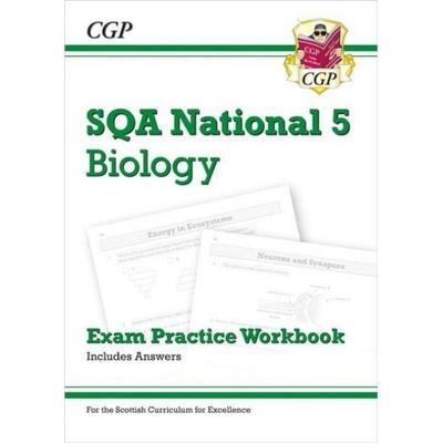 National 5 Biology: SQA Exam Practice Workbook - includes Answers, Taschenbuch von Cgp Books, CGP Books, 978-1-78294-992-3