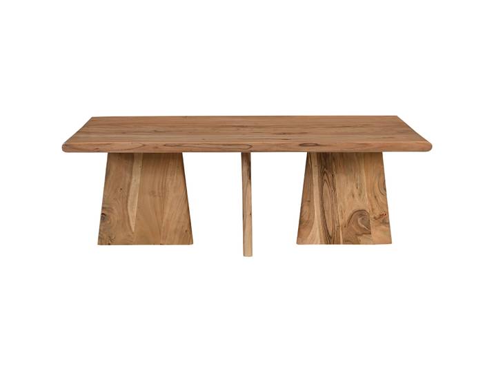 Salontisch Acacia natur Akazie B 130 T 70 cm - Salontisch