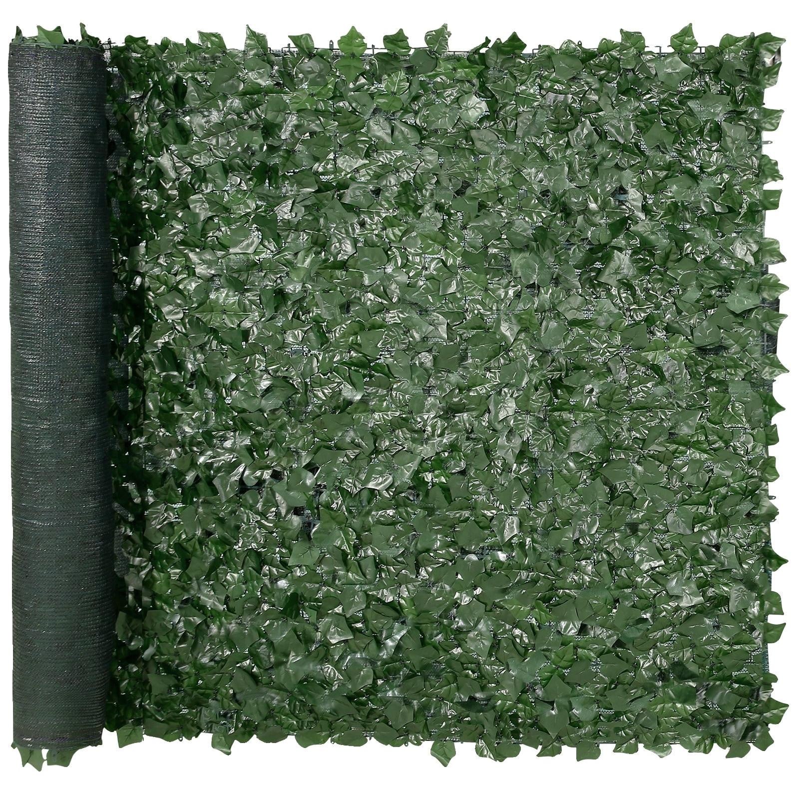 VEVOR Kunstmatige klimop privacy-scherm, Groen, B: 150 cm, H: 249 cm