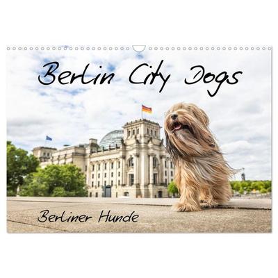 Berlin City Dogs - Berliner Hunde (Wandkalender 2026 DIN A3 quer), CALVENDO Monatskalender