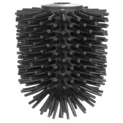 Avenarius WC-Bürstenkopf 65 mm, schwarz; Silikon, Ersatzteil, 1003165040 1003165040
