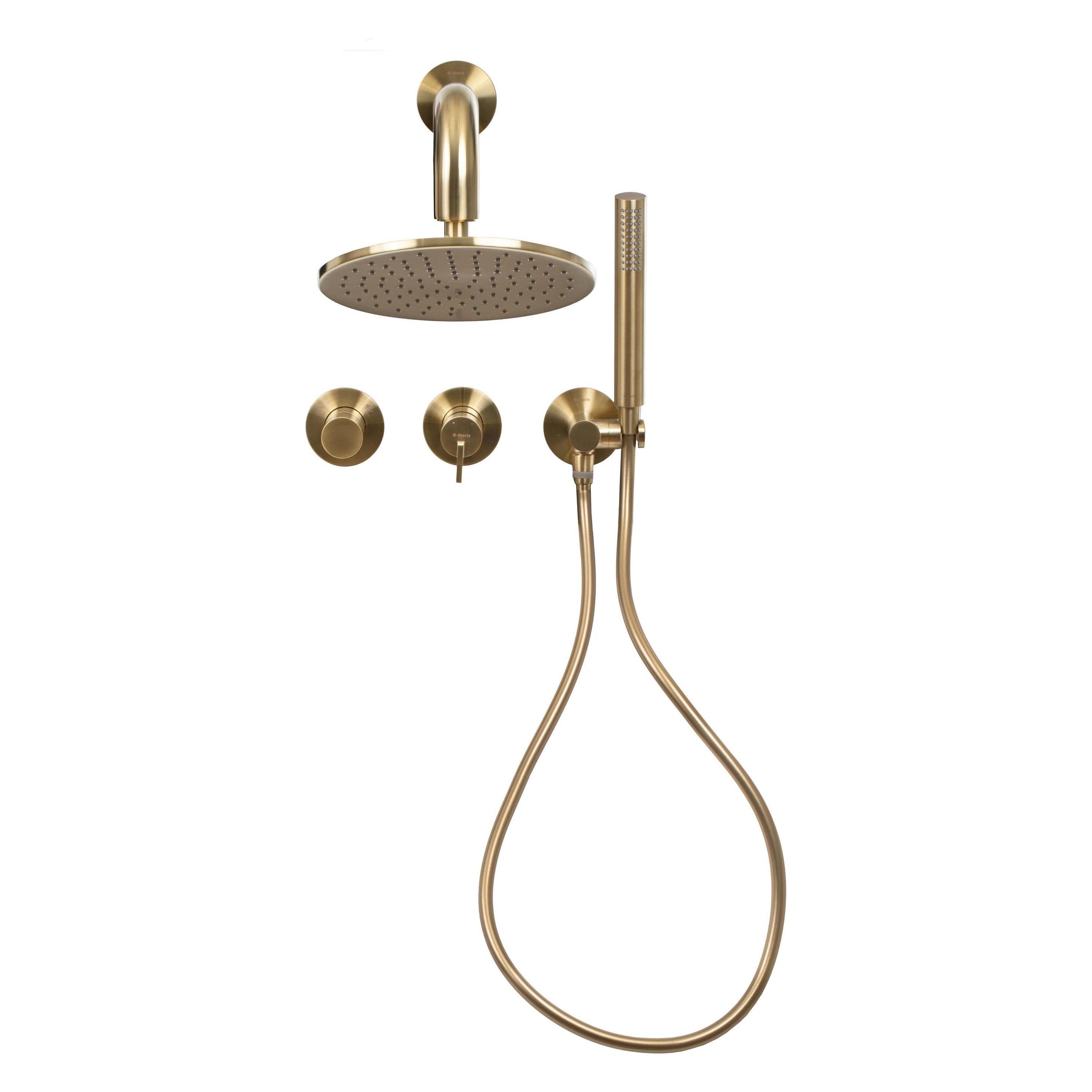 Deante Conc Show Set W/ Show Head Silia Br Gld (10.88 l/min) (NQS_R9YK)