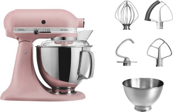 Kitchenaid Küchenmaschine 5KSM175PSEDR 4,8 L Artisan Altrosa 300 Watt