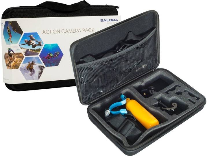 Salora ACTION CAM PACK - Camera-set - Accessoire pakket - Multi kleuren