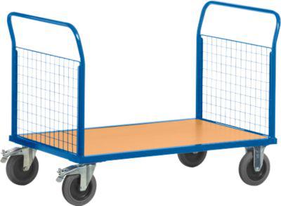 Gitter-Doppelstirnwandwagen, L 1200 x B 800 mm