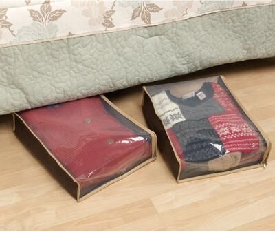 "Household Essentials Sweater Storage Bags - 13.3""L x 16.0""W x 4.0""H"