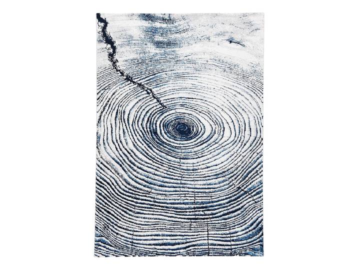Tapis Native Blanc/Crème/Bleu 80 x 150cm Fibres synthétiques