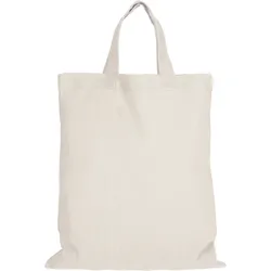 10er, 25er, 100er Midi – Baumwolltasche 28 x 32 cm, natur, 10