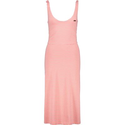 Blusenkleid ALIFE & KICKIN, Damen, Gr. S, Normalgrößen, rosa (peach), 65% Baumwolle, 35% Polyester, Rundhals, Kleider Blusenkleid