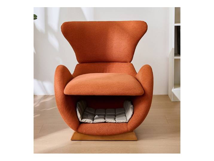 Fine Life Pro Stuhl Designer-Loungesessel im Walhai Look haustierfreundlicher Loungesessel