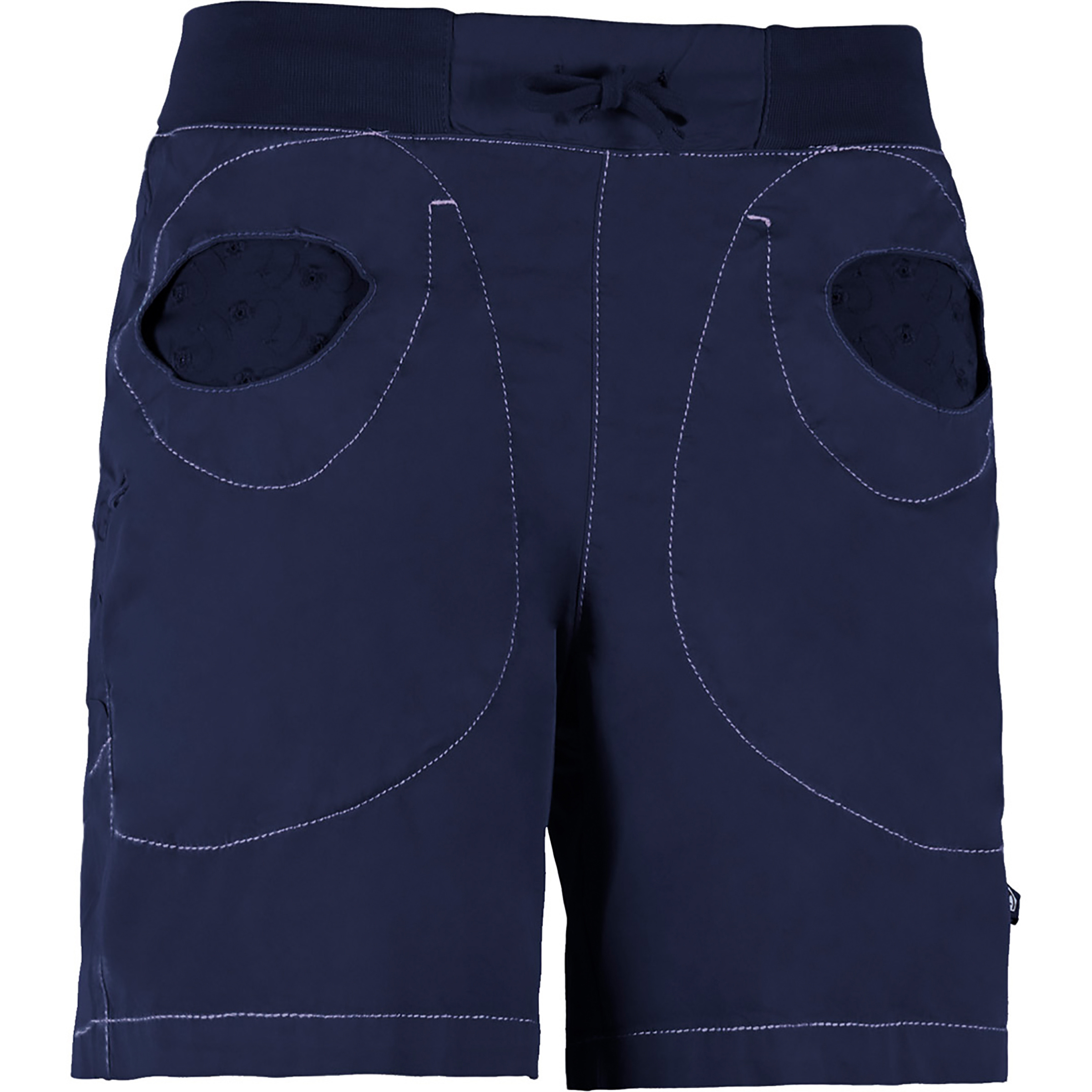 E9 Mix Damen Kurze Hosen blau Größe M Bouldern | Sportklettern Hautfreundlich