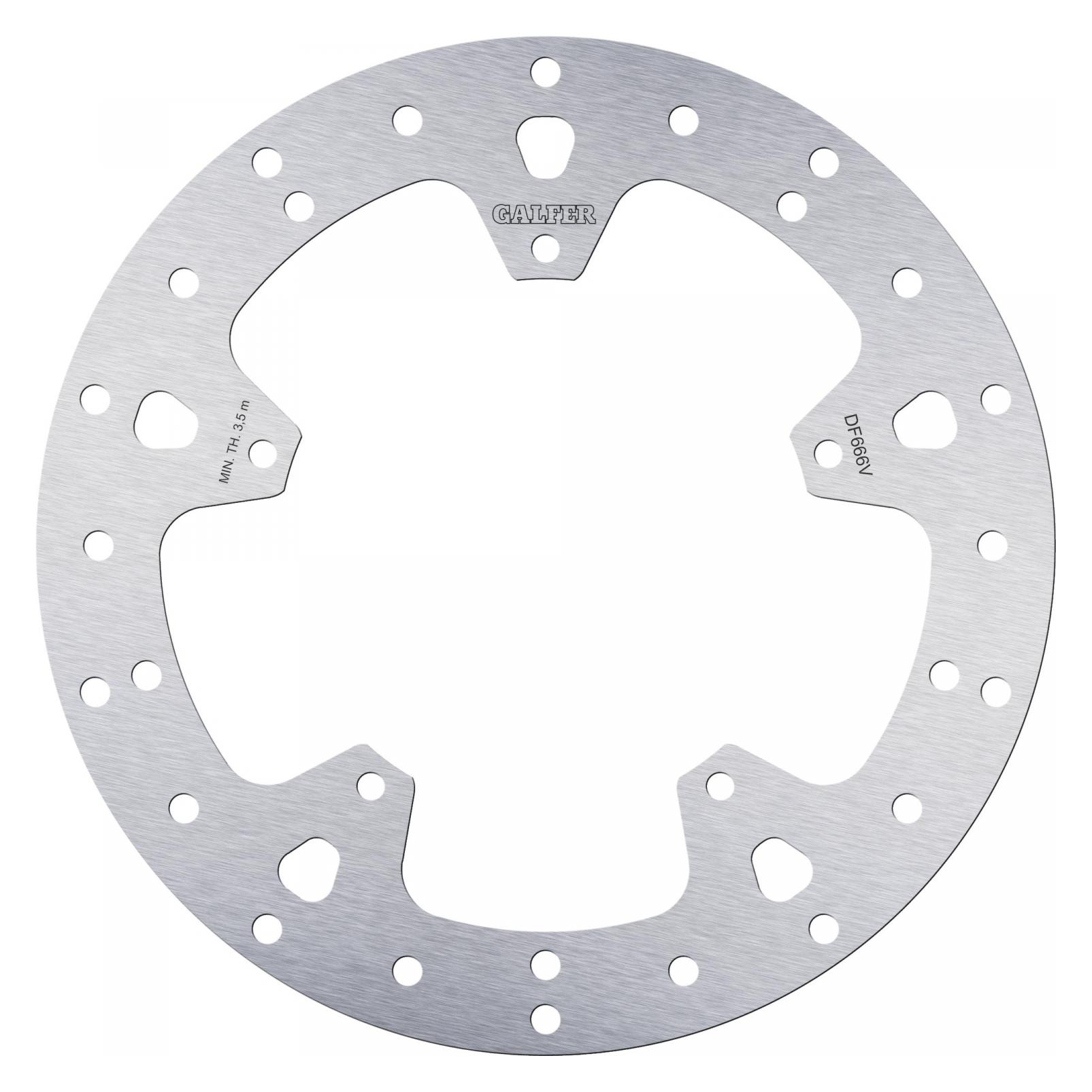 Galfer Bike Bremsscheibe Galfer Rund Starr R90 (DF666V)
