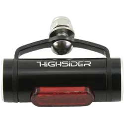 Highsider, Motorrad Zubehör, LED-Rücklicht CONERO T1, rotes Glas