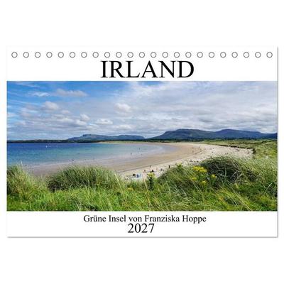 Grüne Insel - Irland (Tischkalender 2027 DIN A5 quer), CALVENDO Monatskalender