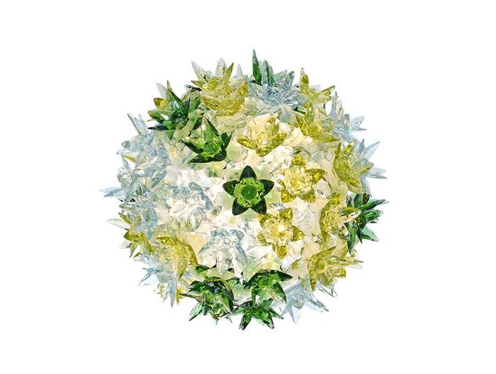 Bloom CW2 Applique Murale/Plafonnier Menthe - Kartell - Salon / séjour - Design - Plastique - Rond