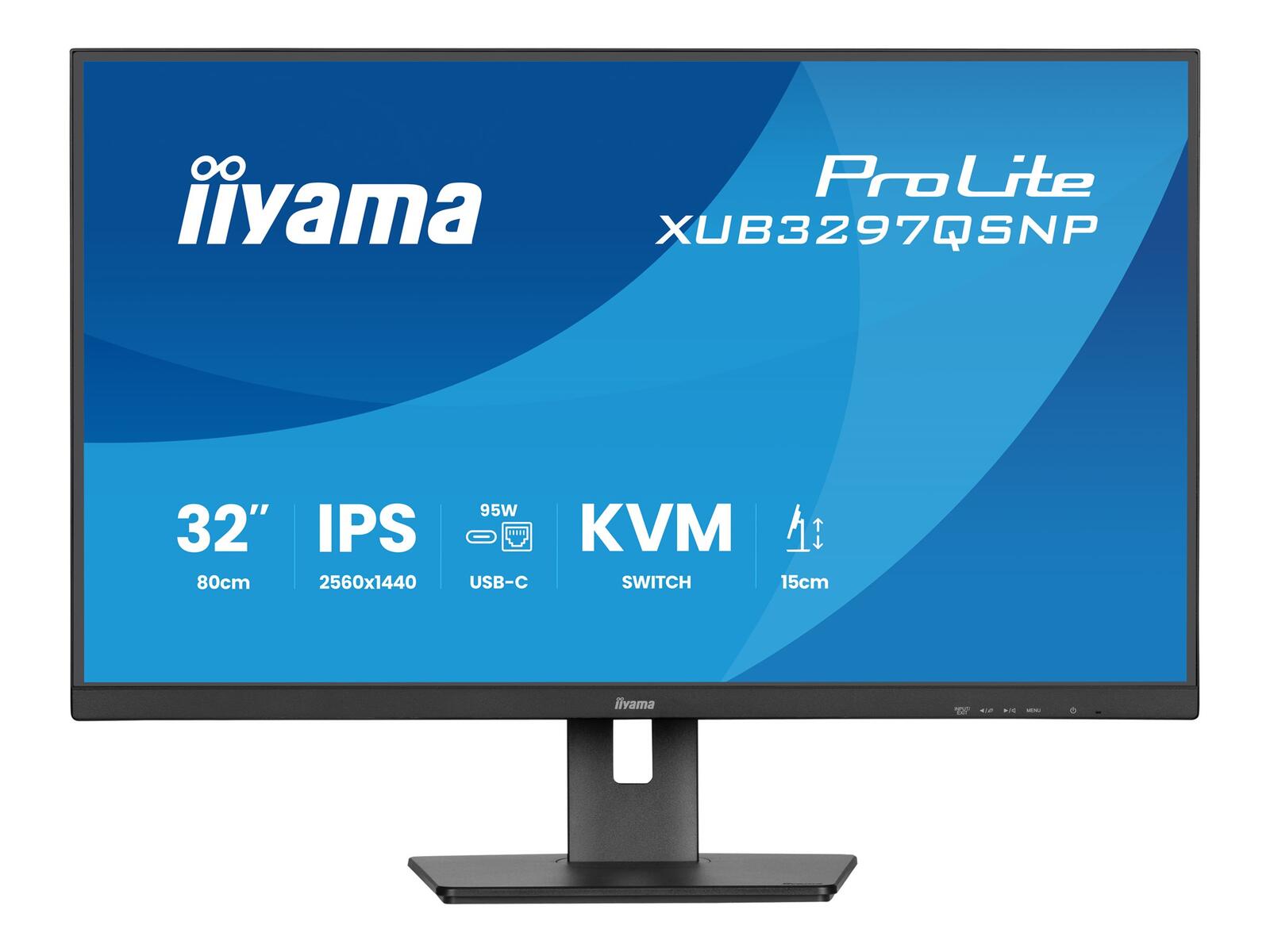 iiyama ProLite XUB3297QSNP-B1 QHD Business Display 80 cm (32")