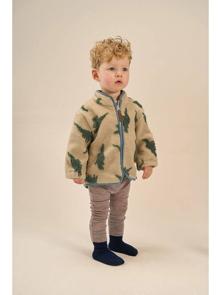 mikk-line Fleecejacke in Beige - 110