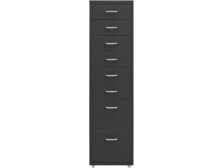 Armoire de bureau - Haute qualité - Classeur mobile Anthracite 28x41x109 cm Métal