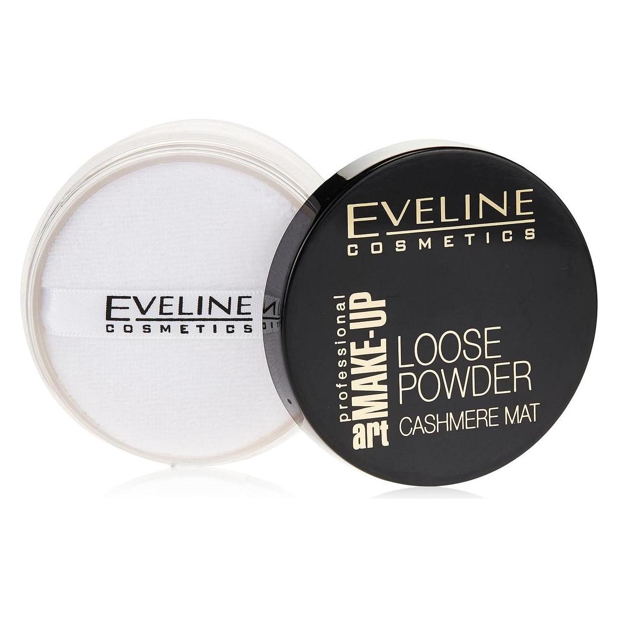 Eveline Art Make-Up Loose Powder Cashmere Mat Mattifying Loose Powder 02 Beige 20g (Beige) (54526820)