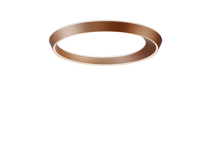 Tidal 75 Plafonnier 2700K Terra - Lodes - Salon / séjour - Aluminium - Anneau