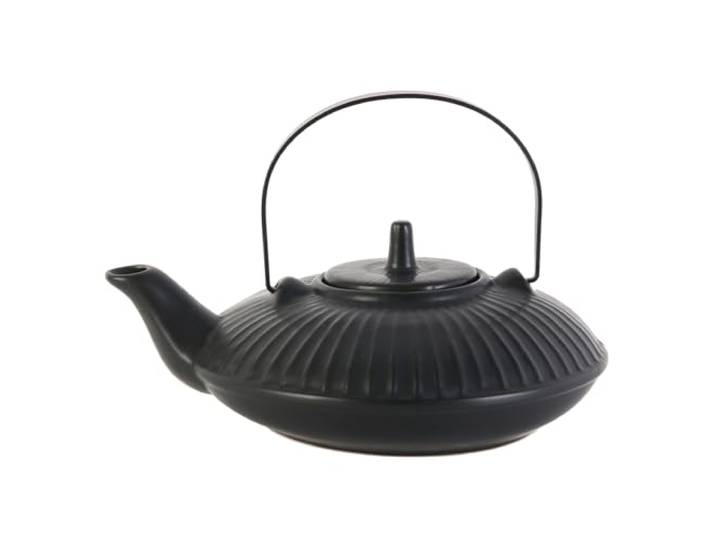HOME DECO FACTORY Ka4554 Theiere Chan keramiek, 60 ml, zwart