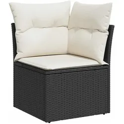 vidaXL, Gartenlounge, Plze (3x Eckteil + Tisch + 3x Mittelteil)