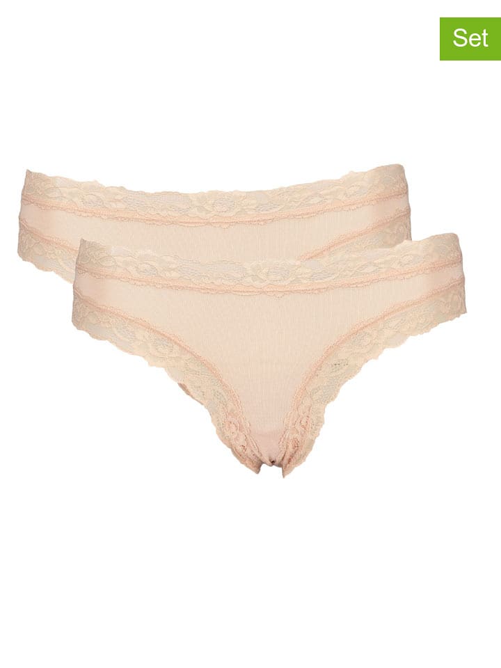 Skiny 2er-Set: Slips in Beige - 38