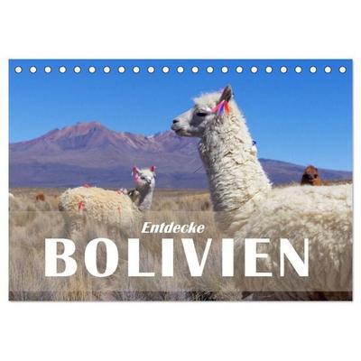 Entdecke Bolivien (Tischkalender 2027 DIN A5 quer), CALVENDO Monatskalender