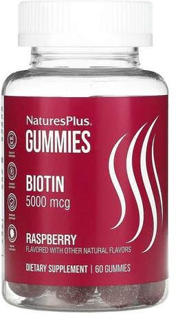 Natures Plus Gummies Biotina 60uds