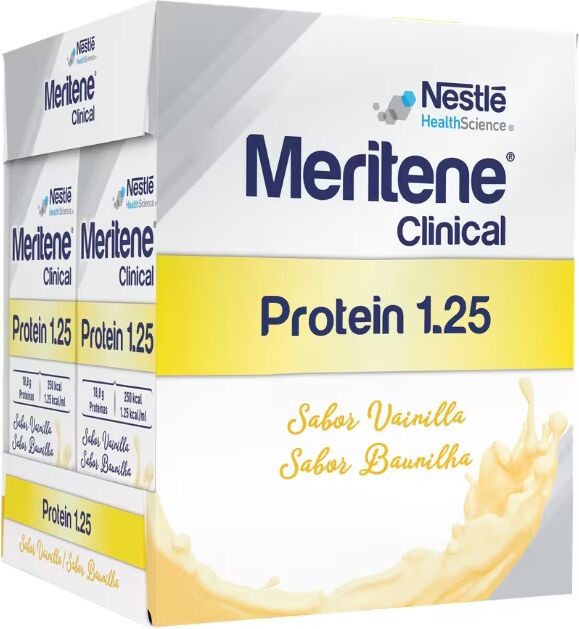 Nestle Meritene Clinical Protein 1.25 Baunilha 4x200ml