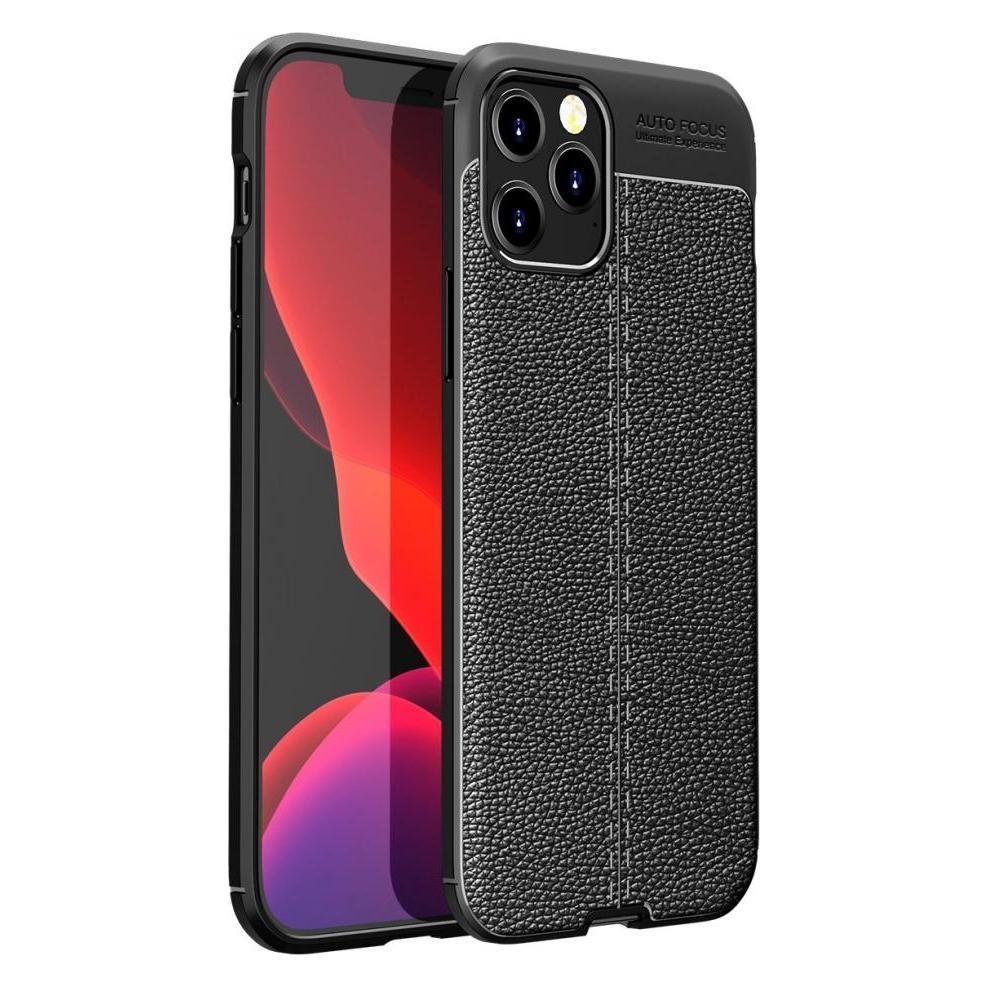 Screenguard Apple iPhone 12 Hülle Leather Design TPU Cover (Apple iPhone 12) (00027112)