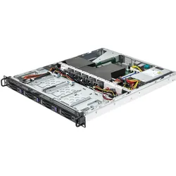 AsRock Barebone 1U Single Sockel AM4 1U4LW-X570, Server Barebone