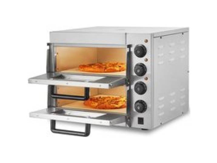Four à Pizza - DUOKU - FY-1EP-2 - Acier Inoxydable - Double Pont - Température 350℃