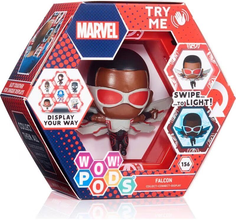 Wow Stuff Figura Pod Marvel Falcon Talla Única Unisex