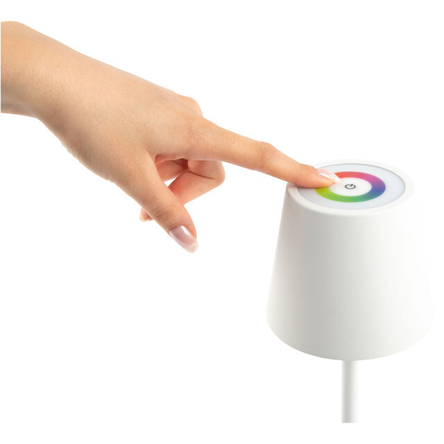 Classbach 414025 Universele LED Accentlamp met Oplaadbare Accu, Grijs