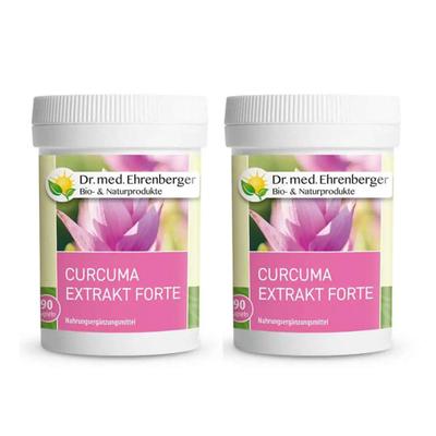 2x Curcuma Extr BIO Dr.ehrenber 2x90 St Kapseln