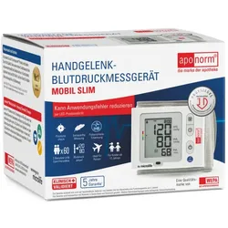 aponorm Mobil Slim Handgelenk-Blutdruckmessgerät 1 St