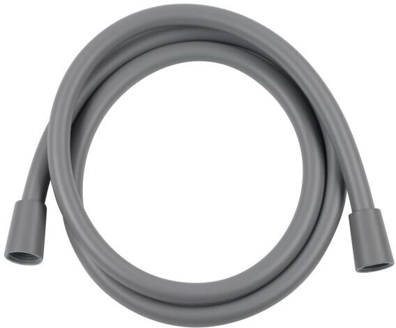 Herzbach Deep Grey Brauseschlauch 23.935300.1.06 1500mm, Kunststoff glatt, grau matt