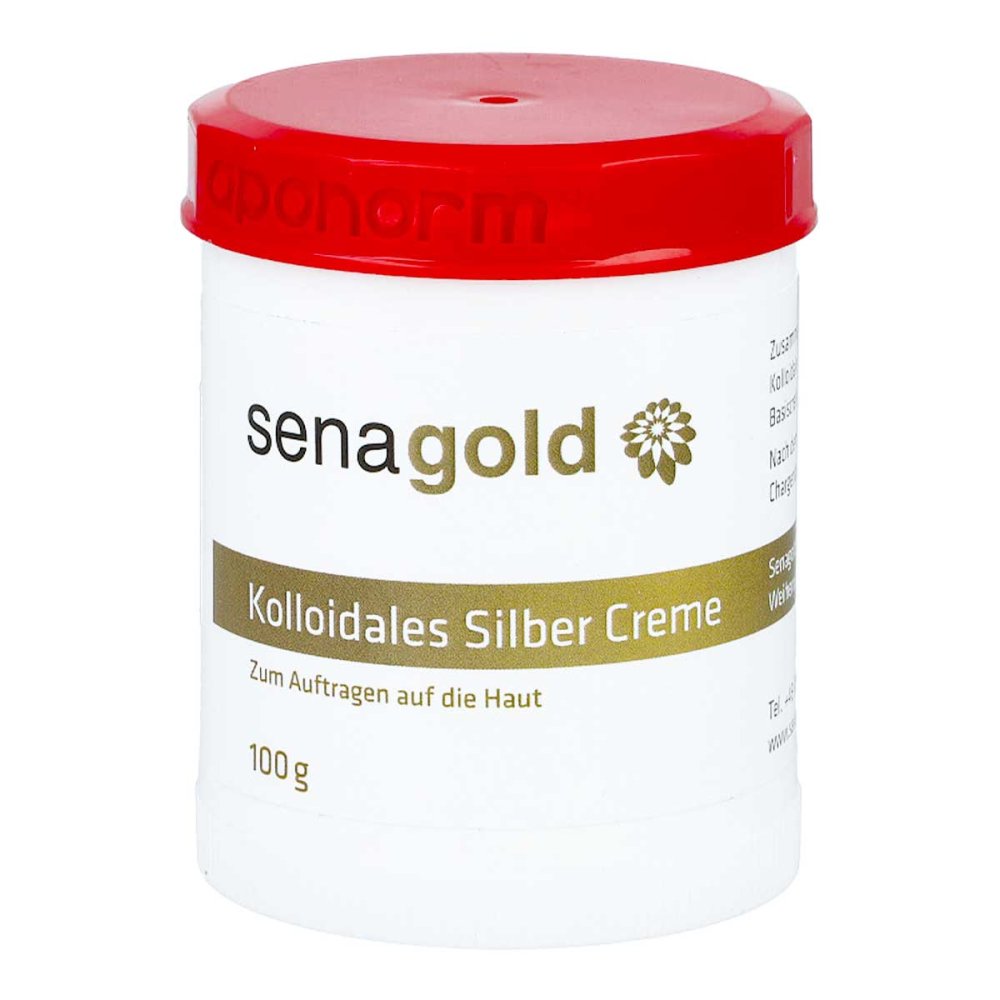 Senagold Naturheilmittel GmbH Kolloidales Silber Creme 16364112