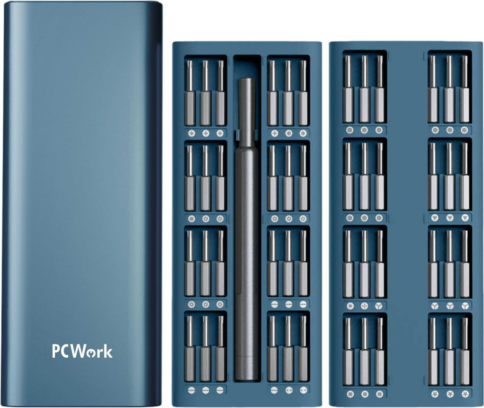 PCWork Premium precisieschroevendraaierset, 48-delig, model PCW08B