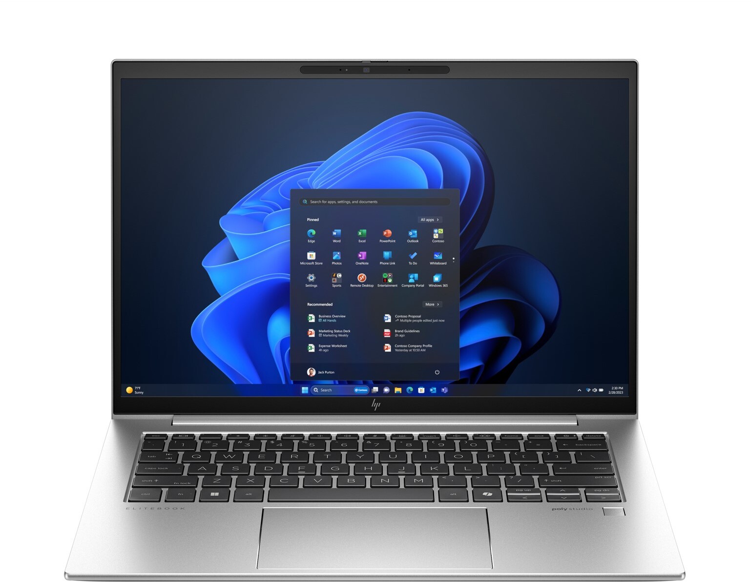 HP EliteBook 1040 G11 928K5ES 14" WUXGA IPS 400 Nits Intel Core Ultra 7 - Notebook - Core Ultra 7